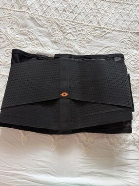 Black Waist Shaper  with Adjustable Compression
